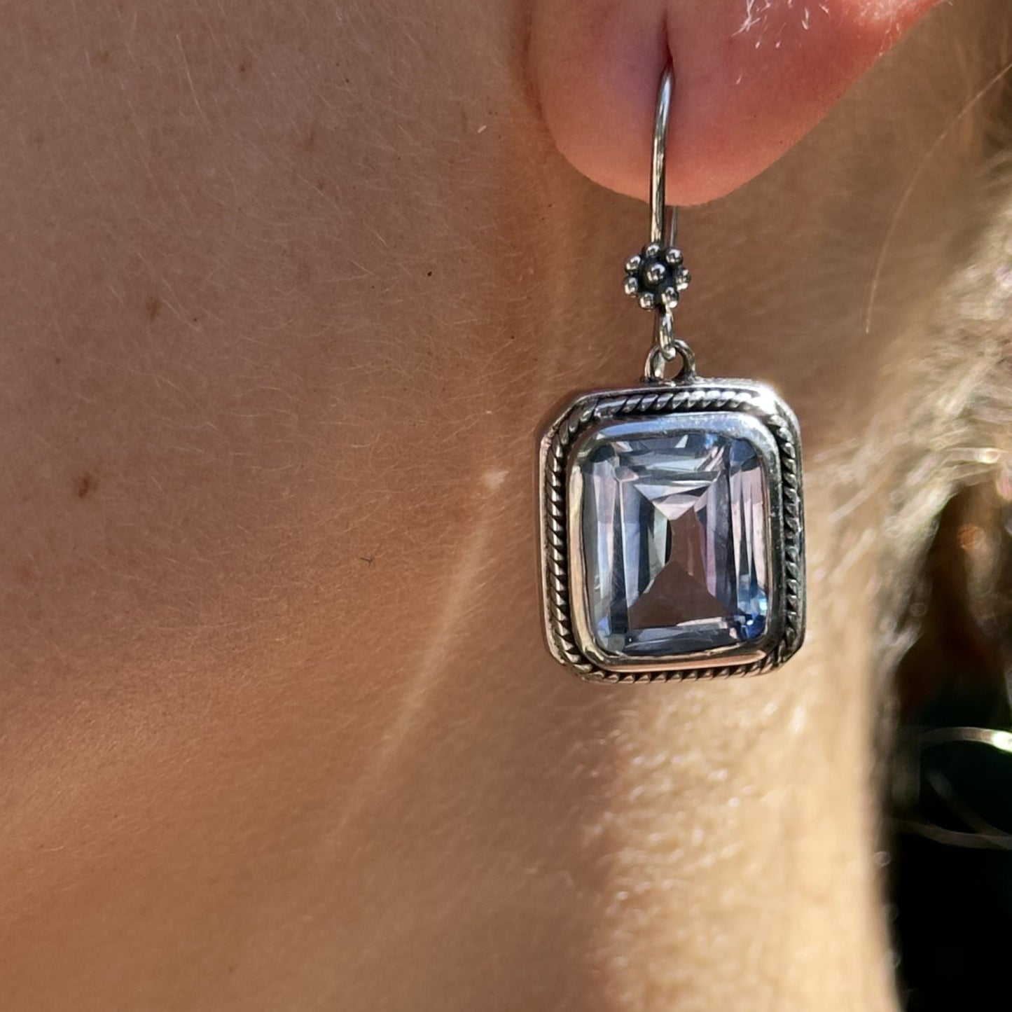 Drop Earrings – Blue Spinel (Cielo 2008 Archive)