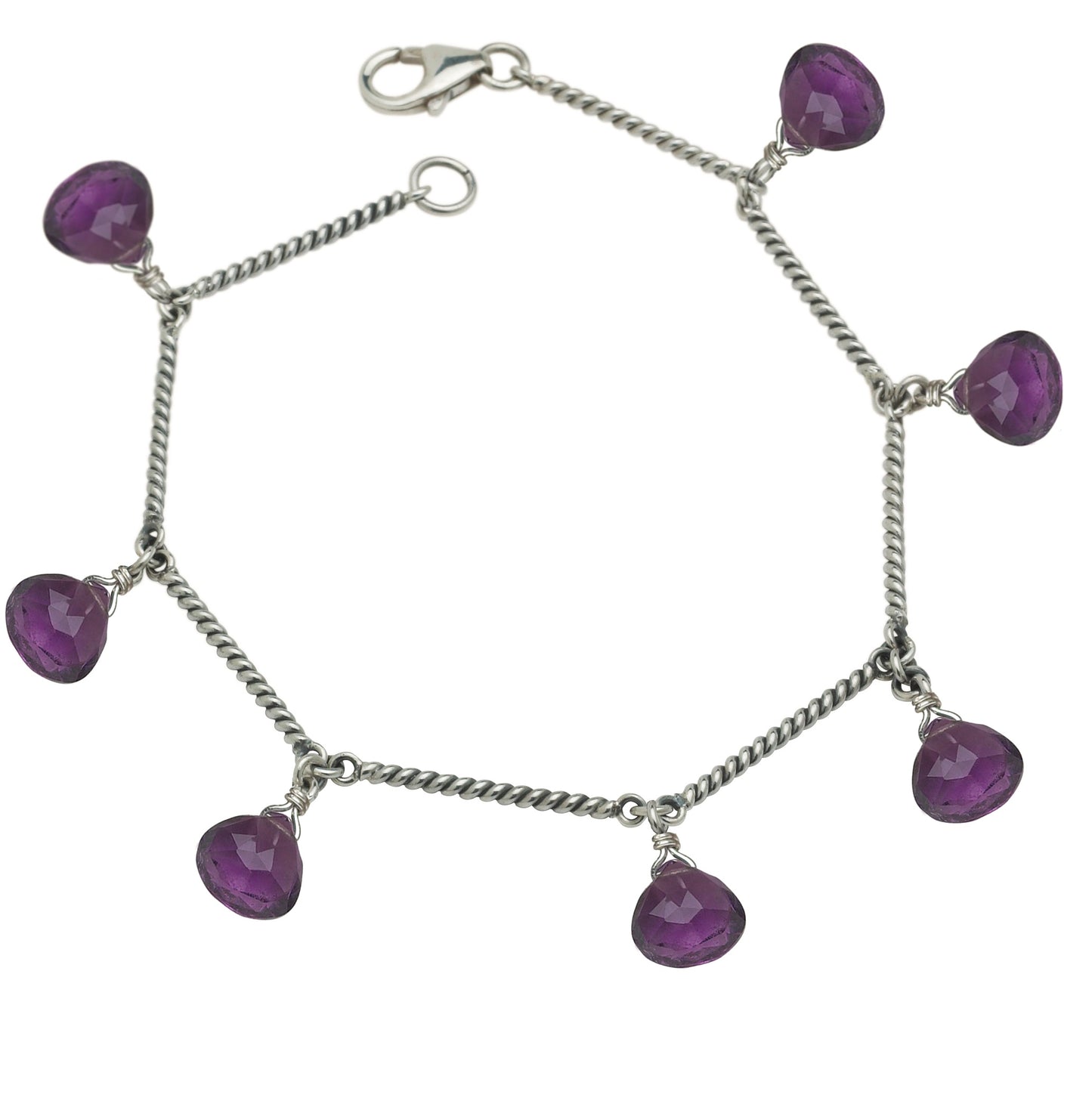 Charm Bracelet – Amethyst (Parisian Muse 2004 Archive)