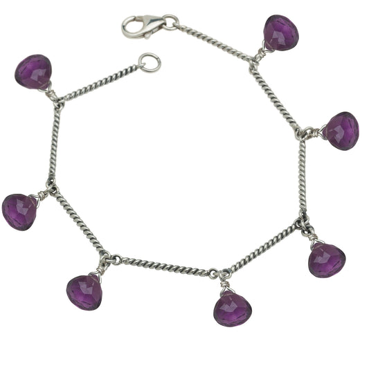Charm Bracelet – Amethyst (Parisian Muse 2004 Archive)