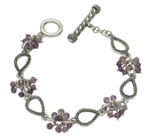 Link Bracelet – Amethyst (Parisian Muse 2004 Archive)