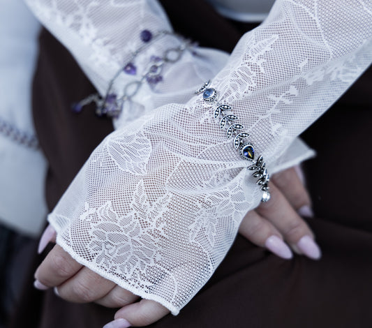 Charm Bracelet – Amethyst (Parisian Muse 2004 Archive)